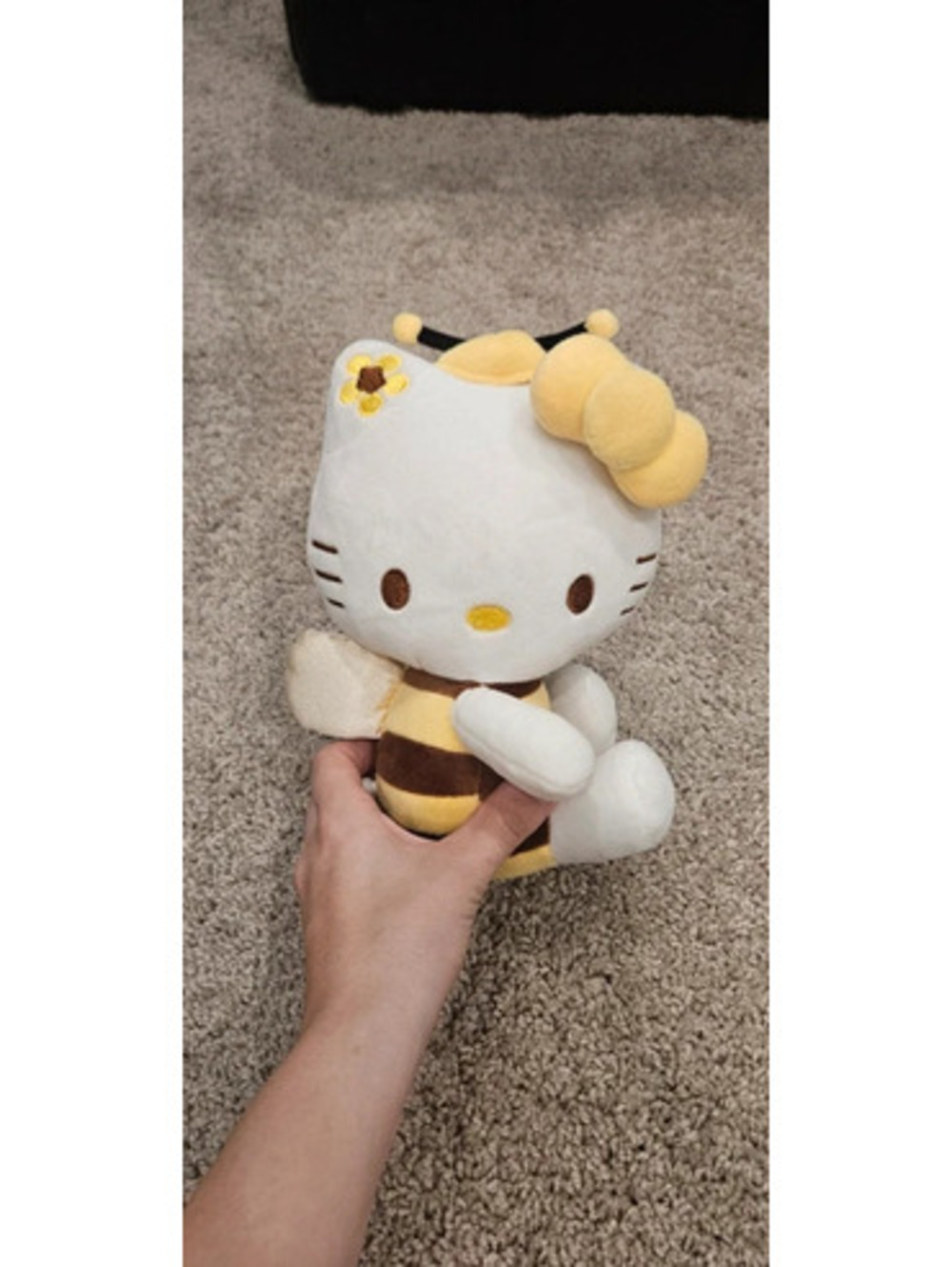 CollectorsSanrio Hello Kitty Bee Plush Yellow Brown Bumblebee Costume 2010